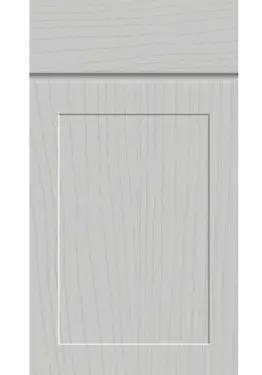 Click Here To Enlarge This Photo Of Bella Paintflow Matt Light Grey : Style : Elland. MDF Vinyl Wrapped Door/Drawer