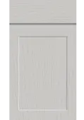 Bella Paintflow Matt Light Grey : Style : Elland. MDF Vinyl Wrapped Door/Drawer