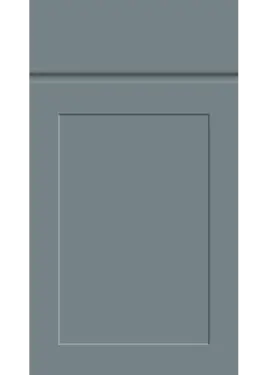 Click Here To Enlarge This Photo Of Bella Supermatt Mood Grey : Style : Elland. MDF Vinyl Wrapped Door/Drawer
