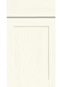 Bella Paintflow Matt White : Style : Elland. MDF Vinyl Wrapped Door/Drawer
