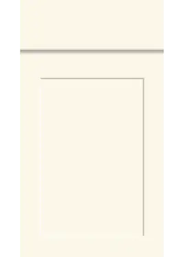 Click Here To Enlarge This Photo Of Bella Antique White : Style : Elland. MDF Vinyl Wrapped Door/Drawer