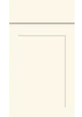 Bella Antique White : Style : Elland. MDF Vinyl Wrapped Door/Drawer