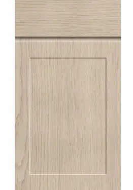 Click Here To Enlarge This Photo Of Bella Cremona Oak Cotta : Style : Elland. MDF Vinyl Wrapped Door/Drawer