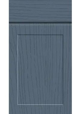 Click Here To Enlarge This Photo Of Bella Paintflow Colonial Blue : Style : Elland. MDF Vinyl Wrapped Door/Drawer