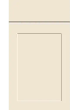 Click Here To Enlarge This Photo Of Bella Supermatt Carat Beige : Style : Elland. MDF Vinyl Wrapped Door/Drawer
