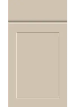 Click Here To Enlarge This Photo Of Bella Supermatt Macademia : Style : Elland. MDF Vinyl Wrapped Door/Drawer