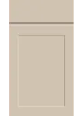 Bella Supermatt Macademia : Style : Elland. MDF Vinyl Wrapped Door/Drawer