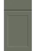Bella Supermatt Smoke Green : Style : Elland. MDF Vinyl Wrapped Door/Drawer