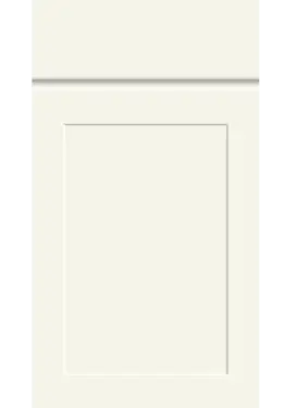 Click Here To Enlarge This Photo Of Bella Supermatt White Grey : Style : Elland. MDF Vinyl Wrapped Door/Drawer