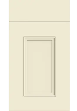 Click Here To Enlarge This Photo Of Bella Alabaster : Style : Buxton. MDF Vinyl Wrapped Door/Drawer