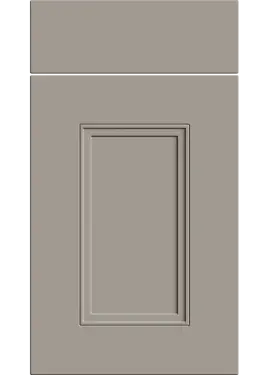 Click Here To Enlarge This Photo Of Bella Matt Stone Grey : Style : Buxton. MDF Vinyl Wrapped Door/Drawer