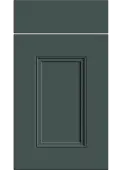 Bella Supermatt Kombu Green : Style : Buxton. MDF Vinyl Wrapped Door/Drawer