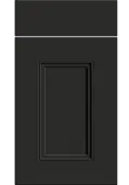 Bella Supermatt Graphite : Style : Buxton. MDF Vinyl Wrapped Door/Drawer