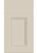 Bella Supermatt Taupe Grey : Style : Buxton. MDF Vinyl Wrapped Door/Drawer