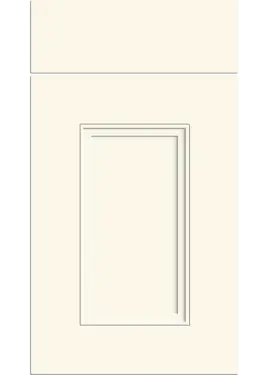 Click Here To Enlarge This Photo Of Bella Antique White : Style : Buxton. MDF Vinyl Wrapped Door/Drawer