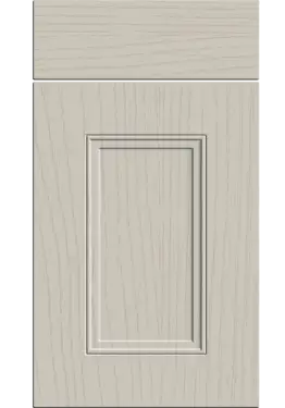 Click Here To Enlarge This Photo Of Bella Paintflow Matt Cashmere rgb : Style : Buxton. MDF Vinyl Wrapped Door/Drawer