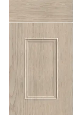 Click Here To Enlarge This Photo Of Bella Cremona Oak Cotta : Style : Buxton. MDF Vinyl Wrapped Door/Drawer