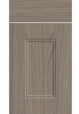 Click Here To Enlarge This Photo Of Bella Grey Vicenza Oak : Style : Buxton. MDF Vinyl Wrapped Door/Drawer