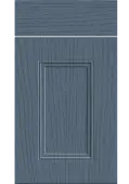 Bella Paintflow Colonial Blue : Style : Buxton. MDF Vinyl Wrapped Door/Drawer
