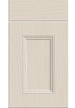 Click Here To Enlarge This Photo Of Bella Paintflow Taupe Grey : Style : Buxton. MDF Vinyl Wrapped Door/Drawer