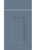Bella Supermatt Misty Blue : Style : Buxton. MDF Vinyl Wrapped Door/Drawer