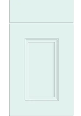 Click Here To Enlarge This Photo Of Bella Supermatt Scandinavian Blue : Style : Buxton. MDF Vinyl Wrapped Door/Drawer