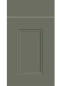 Bella Supermatt Smoke Green : Style : Buxton. MDF Vinyl Wrapped Door/Drawer