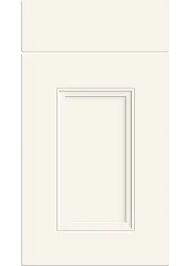 Click Here To Enlarge This Photo Of Bella Supermatt White Grey : Style : Buxton. MDF Vinyl Wrapped Door/Drawer