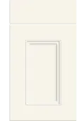 Bella Supermatt White Grey : Style : Buxton. MDF Vinyl Wrapped Door/Drawer