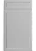 Bella Matt Dove Grey : Style : Euroline. MDF Vinyl Wrapped Door/Drawer