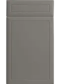 Bella Supermatt Taupe : Style : Euroline. MDF Vinyl Wrapped Door/Drawer