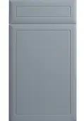 Bella Supermatt Denim : Style : Euroline. MDF Vinyl Wrapped Door/Drawer