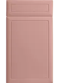 Bella Supermatt Blush Pink : Style : Euroline. MDF Vinyl Wrapped Door/Drawer