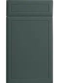 Bella Supermatt Kombu Green : Style : Euroline. MDF Vinyl Wrapped Door/Drawer