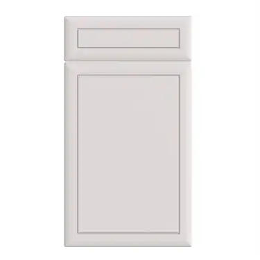 Click Here To Enlarge This Photo Of Bella Supermatt Dove Grey : Style : Euroline. MDF Vinyl Wrapped Door/Drawer