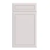 Bella Supermatt Dove Grey : Style : Euroline. MDF Vinyl Wrapped Door/Drawer