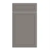 Bella Supermatt Dust Grey : Style : Euroline. MDF Vinyl Wrapped Door/Drawer