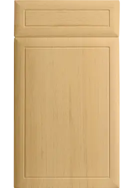 Click Here To Enlarge This Photo Of Bella Lissa Oak : Style : Euroline. MDF Vinyl Wrapped Door/Drawer
