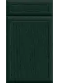 Bella Paintflow Matt Fir Green : Style : Euroline. MDF Vinyl Wrapped Door/Drawer