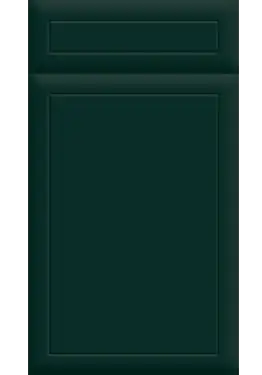 Click Here To Enlarge This Photo Of Bella Supermatt Fir Green : Style : Euroline. MDF Vinyl Wrapped Door/Drawer