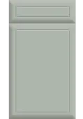 Bella Matt Pistachio Green : Style : Euroline. MDF Vinyl Wrapped Door/Drawer
