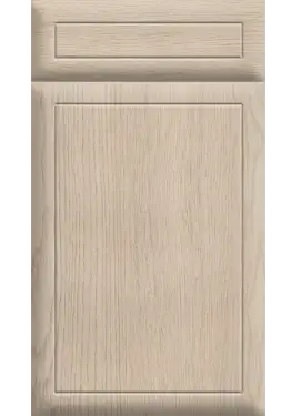 Click Here To Enlarge This Photo Of Bella Cremona Oak Cotta : Style : Euroline. MDF Vinyl Wrapped Door/Drawer