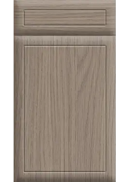 Click Here To Enlarge This Photo Of Bella Grey Vicenza Oak : Style : Euroline. MDF Vinyl Wrapped Door/Drawer