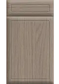 Bella Grey Vicenza Oak : Style : Euroline. MDF Vinyl Wrapped Door/Drawer