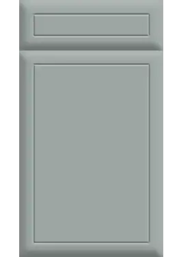 Click Here To Enlarge This Photo Of Bella Supermatt Duck Egg : Style : Euroline. MDF Vinyl Wrapped Door/Drawer