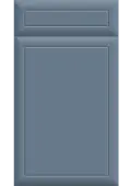 Bella Supermatt Misty Blue : Style : Euroline. MDF Vinyl Wrapped Door/Drawer