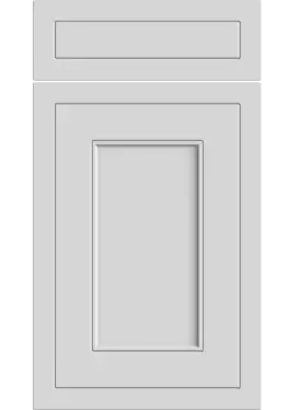 Click Here To Enlarge This Photo Of Bella Porcelain White : Style Helmsley. MDF Vinyl Wrapped Door/Drawer