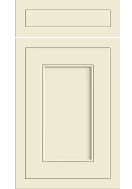 Click Here To Enlarge This Photo Of Bella Alabaster : Style : Helmsley. MDF Vinyl Wrapped Door/Drawer