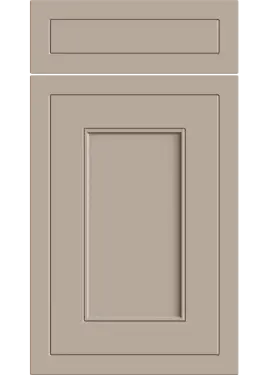 Click Here To Enlarge This Photo Of Bella Supermatt Cashmere : Style : Helmsley. MDF Vinyl Wrapped Door/Drawer