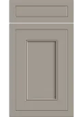 Bella Matt Stone Grey : Style : Helmsley. MDF Vinyl Wrapped Door/Drawer